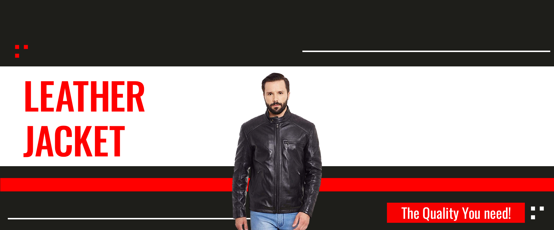 Slider Banners – Leather Jackets