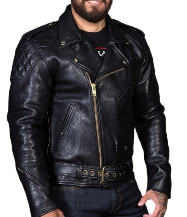 Leather Jackets Police Style – KHOKHAR LEATHERS